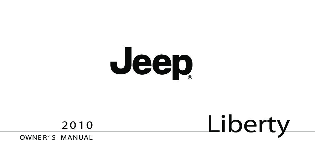 2004 jeep liberty 4x4 owners manual